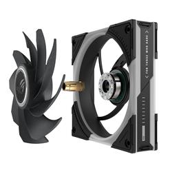 ASUS ROG Eurux GR120 ARGB 120mm Reverse Case Fan 3-Pack Black