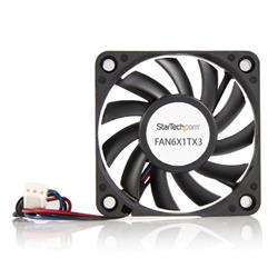 StarTech 60x10mm Replacement Ball Bearing Computer Case Fan w/ TX3 Connector (FAN6X1TX3)