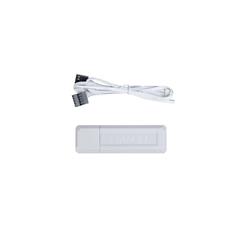 LIAN LI UNI FAN SL WIRELESS RGB LCD Reverse White Color Single Pack 12cm Fan Pack without Controller (Reverse Blade )