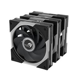 ASUS ROG Eurux GR120 ARGB 120mm Reverse Case Fan 3-Pack Black