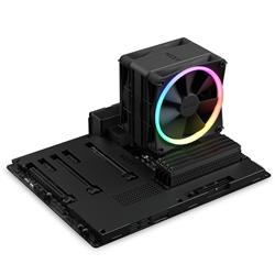 NZXT T120 Air Cooler with 120mm RGB fan - Black