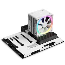 NZXT T120 Air Cooler with 120mm RGB fan - White