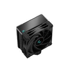 DeepCool AK400 ZERO DARK Performance CPU Cooler, 4 Direct Touch Copper Heat Pipes, 120mm Fluid Dynamic Bearing PWM Fans, 220W T