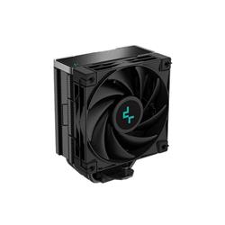 DeepCool AK400 ZERO DARK Performance CPU Cooler, 4 Direct Touch Copper Heat Pipes, 120mm Fluid Dynamic Bearing PWM Fans, 220W T