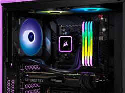 CORSAIR H60x RGB ELITE, 120mm Radiator, Liquid CPU Cooler