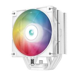 DeepCool AG500 WH ARGB Single-Tower Performance CPU Cooler, 5 Direct Contact Copper Heat Pipes, Full RAM Height Compatibility, 