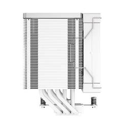 DeepCool AK500 WH High-Performance CPU Cooler, 5 Copper Heat Pipes, Single-Tower Heatsink, 120mm FDB PWM Fan, 240W