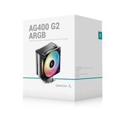 DeepCool AG400 G2 ARGB CPU Air Cooler Black