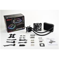 ENERMAX AQUAFUSION 120 SquA RGB fan Black All-in-one CPU Liquid Cooler (ELC-AQF120-SQA)