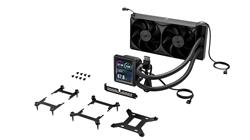 CORSAIR NAUTILUS II 240 LCD 240mm Liquid Cooler Black