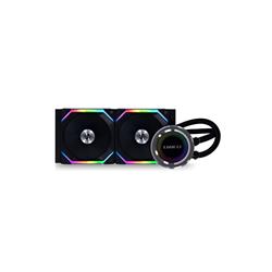 Lian Li Galahad AIO UNI FAN SL Edition 240 Closed-Loop Liquid CPU Cooler - Black - Removable Magnetic Aluminium Cap - Custom...