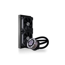 Lian Li Galahad AIO UNI FAN SL Edition 240 Closed-Loop Liquid CPU Cooler - Black - Removable Magnetic Aluminium Cap - Custom...