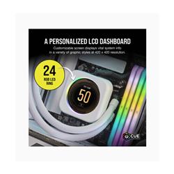 CORSAIR iCUE ELITE CPU Cooler LCD Display Upgrade Kit, White