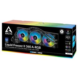 Arctic Liquid Freezer II - 360 A-RGB : All-in-One CPU Water Cooler with 360mm radiator and 3x P12 PWM PST A-RGB fan