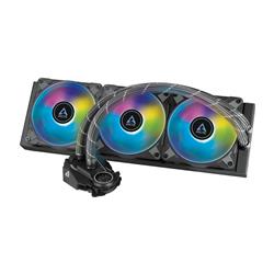 Arctic Liquid Freezer II - 360 A-RGB : All-in-One CPU Water Cooler with 360mm radiator and 3x P12 PWM PST A-RGB fan