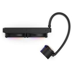 NZXT Kraken 240 RGB - 240mm AIO liquid cooler w/ 1.54in. Display, RGB Controller and RGB Fans (Black)(Open Box)