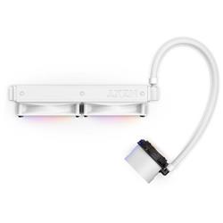 NZXT Kraken 240 RGB - 240mm AIO liquid cooler w/ 1.54in. Display, RGB Controller and RGB Fans (White)