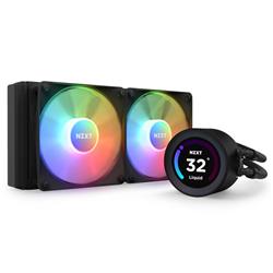 NZXT Kraken 240 Elite RGB - 240mm AIO liquid cooler w/ Display, RGB Controller and RGB Fans (Black)