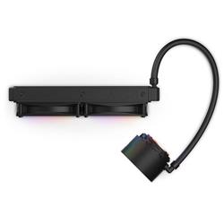 NZXT Kraken 240 Elite RGB - 240mm AIO liquid cooler w/ Display, RGB Controller and RGB Fans (Black)