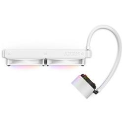 NZXT Kraken 280 Elite RGB - 280mm AIO liquid cooler w/ Display, RGB Controller and RGB Fans (White)