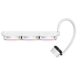 NZXT Kraken 360 RGB - 360mm AIO liquid cooler w/ 1.54in. Display, RGB Controller and RGB Fans (White)