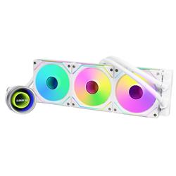 LIAN LI Galahad II Trinity SL-INF 360mm AIO Liquid CPU Cooler - White