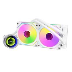 LIAN LI Galahad II Trinity SL-INF 240mm AIO Liquid CPU Cooler - White