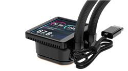 CORSAIR NAUTILUS II 240 LCD 240mm Liquid Cooler Black