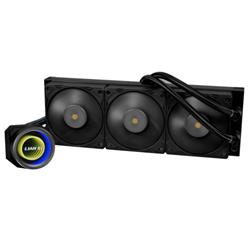 LIAN LI Galahad II Trinity Performance 360mm AIO Liquid CPU Cooler - Black (New Version)(Open Box)