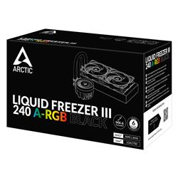 Arctic Liquid Freezer III 240 A-RGB AIO CPU Water Cooler, Black