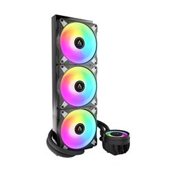 Arctic Liquid Freezer III 420 A-RGB AIO CPU Water Cooler, Black