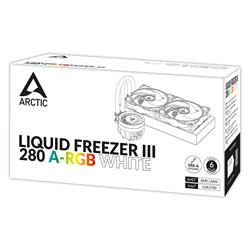 Arctic Liquid Freezer III 280 A-RGB AIO CPU Water Cooler, White(Open Box)