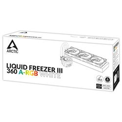 Arctic Liquid Freezer III 360 A-RGB AIO CPU Water Cooler, White(Open Box)