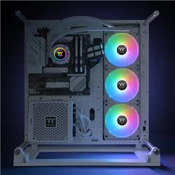 THERMALTAKE TH420 V2 ARGB Sync CPU Liquid Cooler, Snow