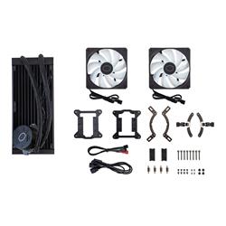 Cooler Master Masterliquid ML240 Ccre ARGB v2 CPU Liquid Cooler, Black