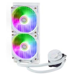 Cooler Master Masterliquid ML240 Core ARGB CPU Liquid Cooler, White