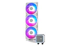 MSI MAG Coreliquid A13 360 White, AIO Liquid CPU Cooler, 360mm Radiator, Triple 120mm PWM Fans, ARGB, Compatible with LGA 1851 