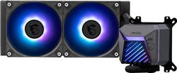 MSI MAG CORELIQUID A15 240, AIO Liquid CPU Cooler, 240mm Radiator, Dual 120mm PWM Fans, ARGB, Compatible with LGA 1851 Socket