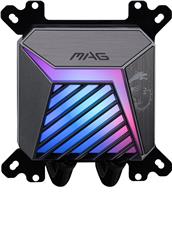 MSI MAG CORELIQUID A15 240, AIO Liquid CPU Cooler, 240mm Radiator, Dual 120mm PWM Fans, ARGB, Compatible with LGA 1851 Socket