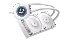 CORSAIR NAUTILUS 240 RS LCD Liquid CPU COOLER -White