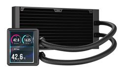 CORSAIR NAUTILUS II 240 LCD 240mm Liquid Cooler Black