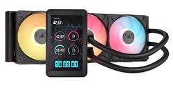 CORSAIR iCUE LINK TITAN II 360 LCD 360mm Liquid Cooler Black