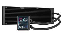 CORSAIR NAUTILUS II 360 LCD 360mm Liquid Cooler Black