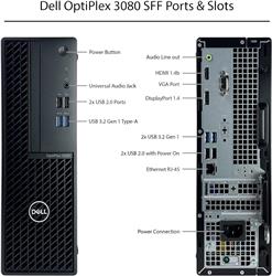 Dell 3080 SFF, i5-10500, 32GB DDR4 RAM, 1TB, Win11 Pro, Renewed