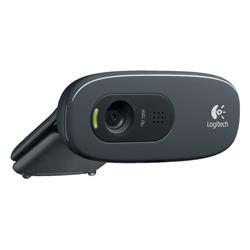 Logitech C270 HD Webcam, 720p with Noise Reducing Mic