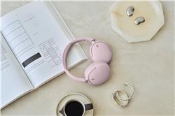 SONY Casque sans fil à réduction du bruit WH-CH730N, Rose