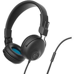 JLAB AUDIO Wired Studio On-Ear Headphone, Black