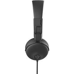 JLAB AUDIO Wired Studio On-Ear Headphone, Black