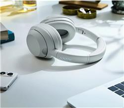 SONY ULT WEAR Wireless Noise Canceling Over-Ear Headphones, Off White