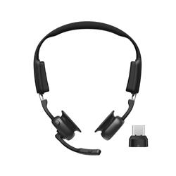 SHOKZ Casque d’écoute stéréo Bluetooth OpenMeet UC USB-C NC avec micro